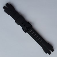 Watch Band (Resin Black with Black Buckle)